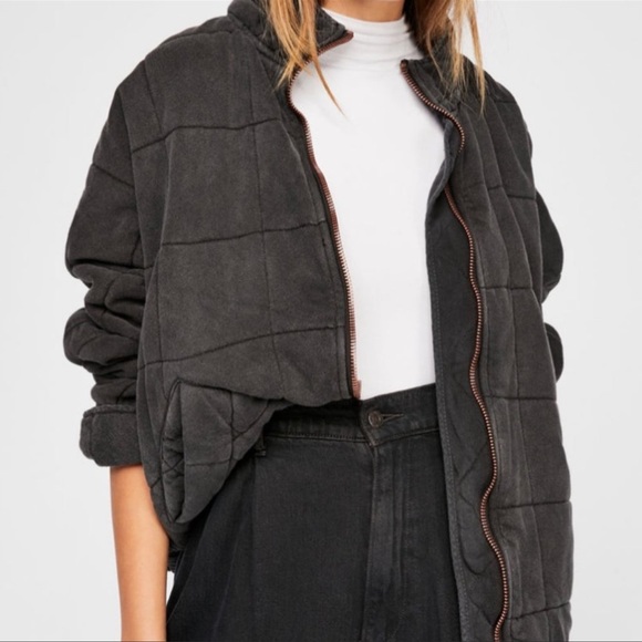 Free People Jackets & Blazers - Free People Black Dolman Jacket